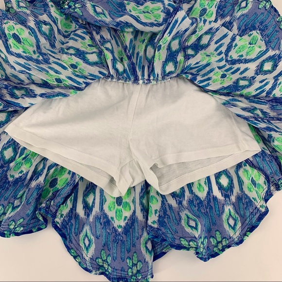 2/$25 Justice Girls' Patterned Skirt with Sequin Hem and Modesty Shorts, 12 - Picture 4 of 12